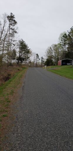 Southwest corner looking East road view