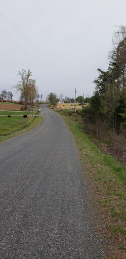 Southwest corner looking West road view