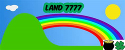 A logo for Land 7777